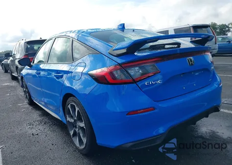 2025 Honda Civic Hybrid Sport Touring from USA, damaged, VIN 19XFL4H90SE014924